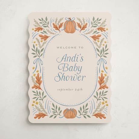 Baby Shower Welcome Signs