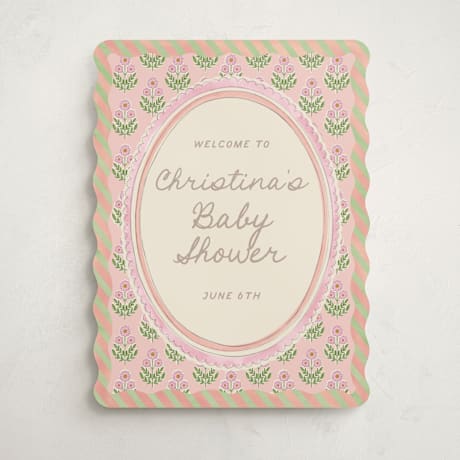 Baby Shower Welcome Signs