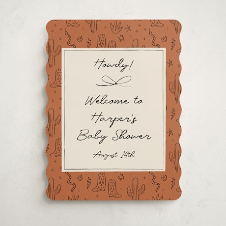Baby Shower Welcome Signs
