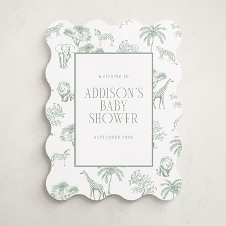 Baby Shower Welcome Signs
