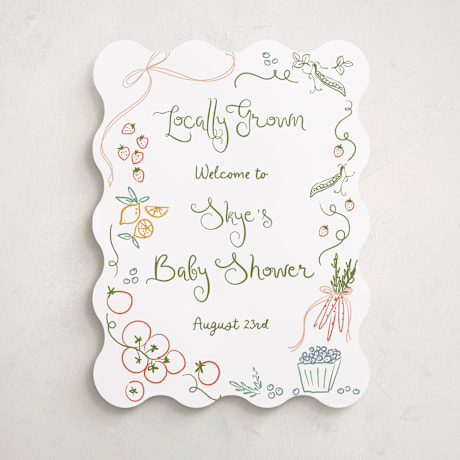 Baby Shower Welcome Signs