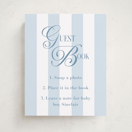 Baby Shower Party Signs
