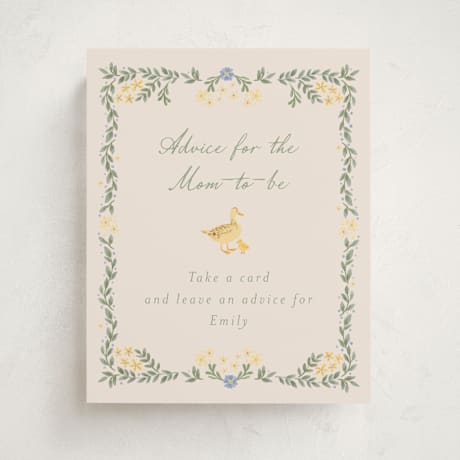 Baby Shower Party Signs