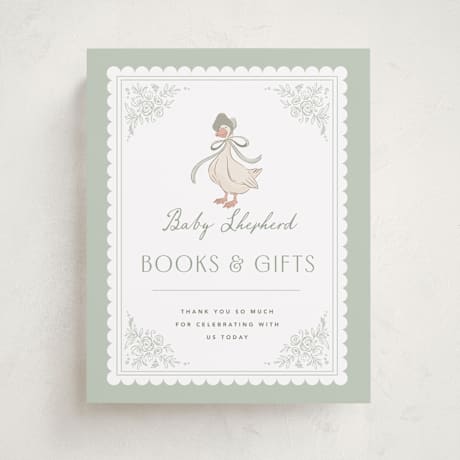 Baby Shower Party Signs