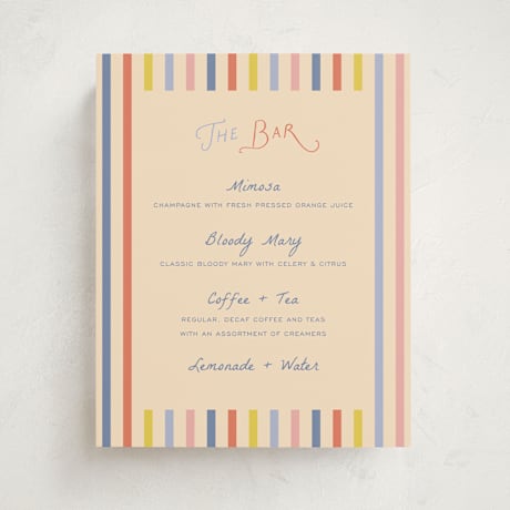 Baby Shower Bar Signs