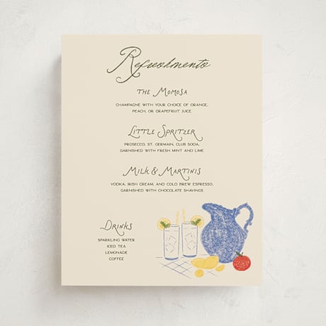 Baby Shower Bar Signs