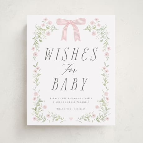 Baby Shower Party Signs