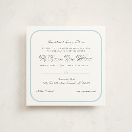 Debutante Party Invitations