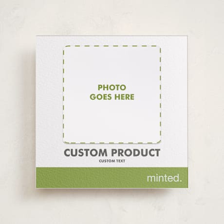 Letterpress Holiday Photo Mount Cards