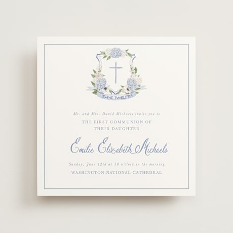 First Holy Communion Invitations
