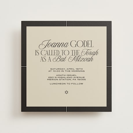 Mitzvah Invitations
