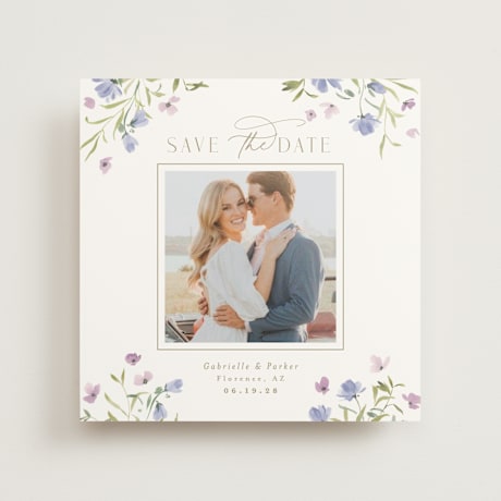Save the Date Photo Mount Cards