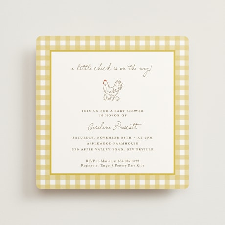 Baby Shower Invitations