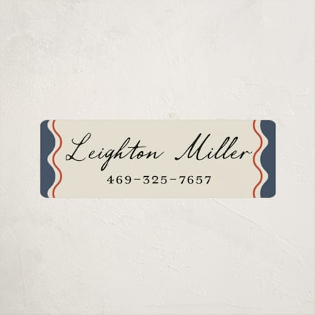 Custom Name Labels