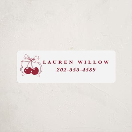 Custom Name Labels