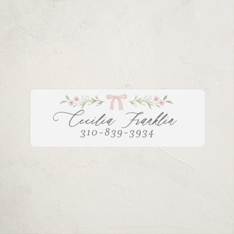 Custom Name Labels