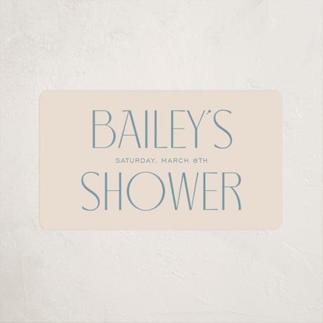 Baby Shower Stickers