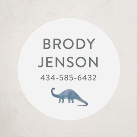 Custom Name Labels