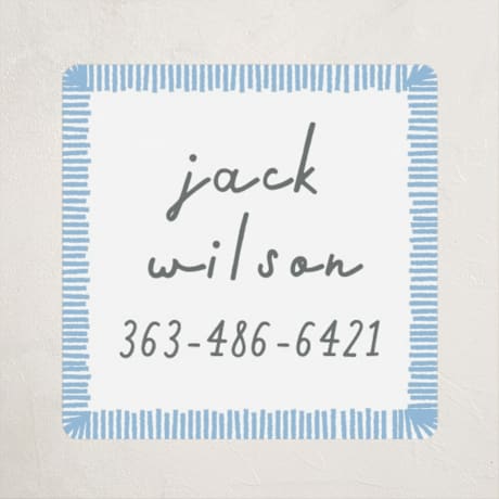 Custom Name Labels