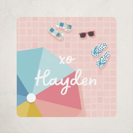 Children's Birthday Party Stickers