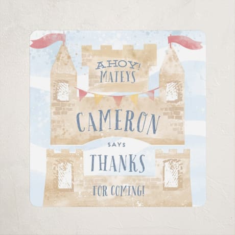 Children's Birthday Party Stickers