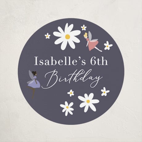 Children's Birthday Party Stickers
