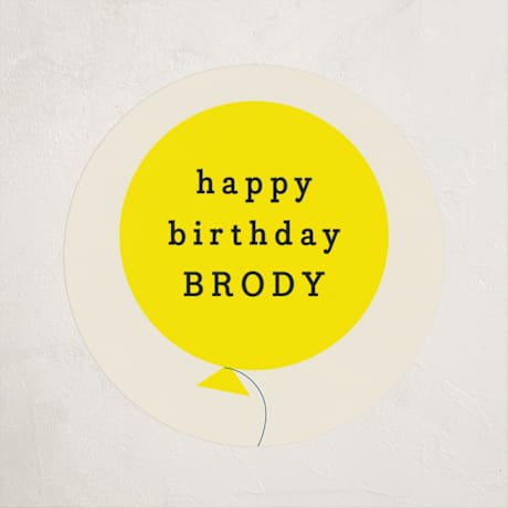 Children's Birthday Party Stickers