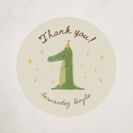 Children's Birthday Party Stickers