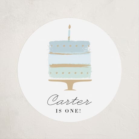 Children's Birthday Party Stickers