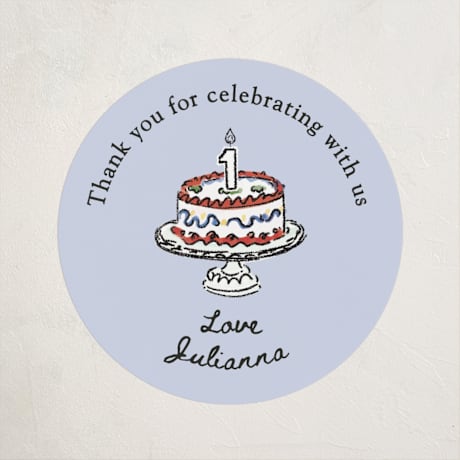 Children's Birthday Party Stickers