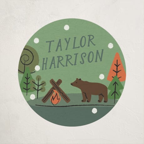 Children's Birthday Party Stickers