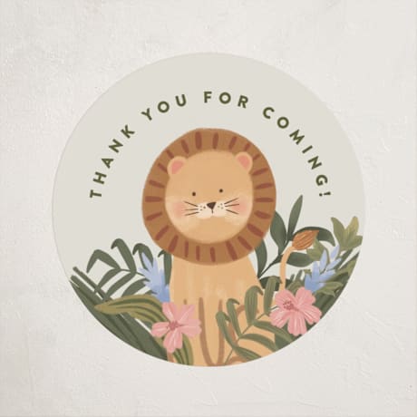 Children's Birthday Party Stickers