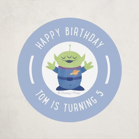 Children's Birthday Party Stickers