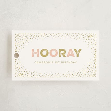 Children's Birthday Party Favor Tags