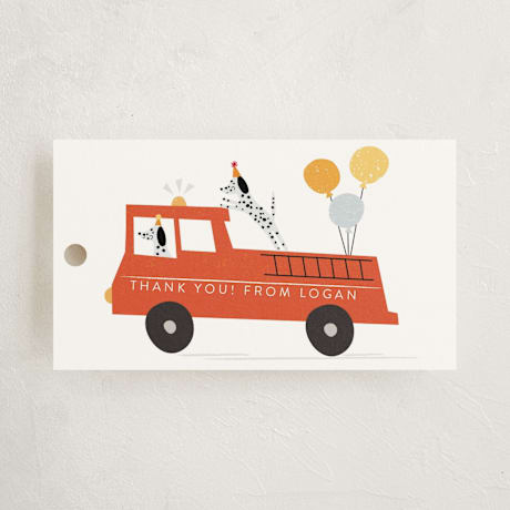 Children's Birthday Party Favor Tags