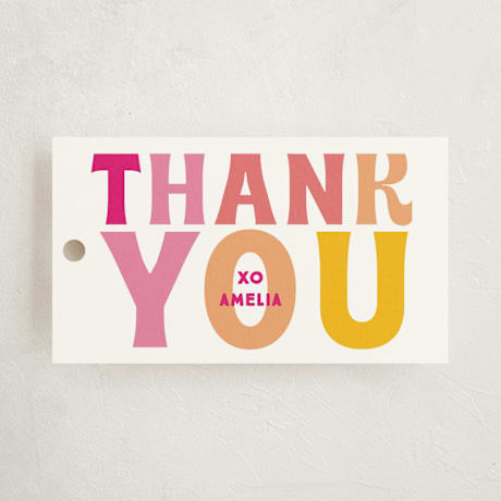 Children's Birthday Party Favor Tags