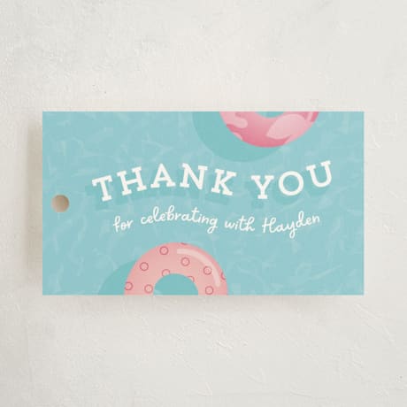 Children's Birthday Party Favor Tags