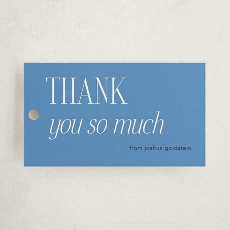 Children's Birthday Party Favor Tags
