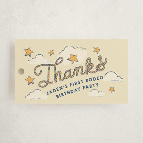 Children's Birthday Party Favor Tags