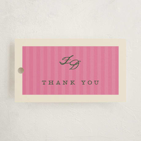 Debutante Party Favor Tags