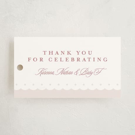 Baby Shower Favor Tags