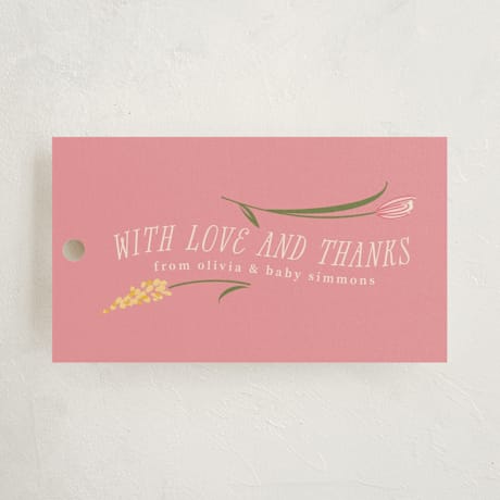 Baby Shower Favor Tags