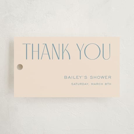 Baby Shower Favor Tags