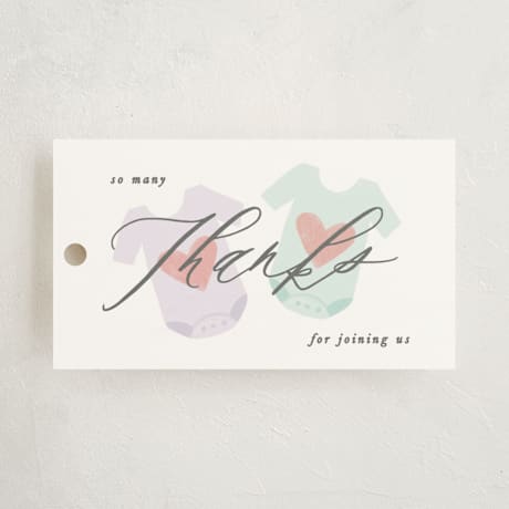 Baby Shower Favor Tags