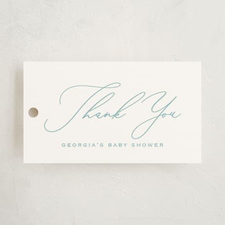 Baby Shower Favor Tags