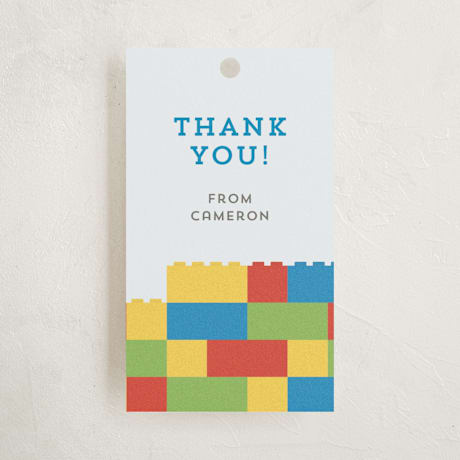 Children's Birthday Party Favor Tags