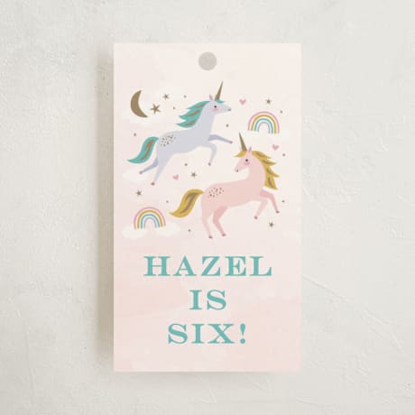 Children's Birthday Party Favor Tags