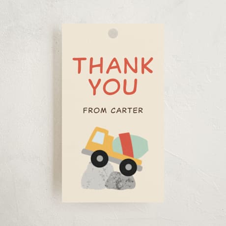 Children's Birthday Party Favor Tags