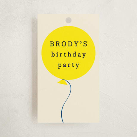 Children's Birthday Party Favor Tags