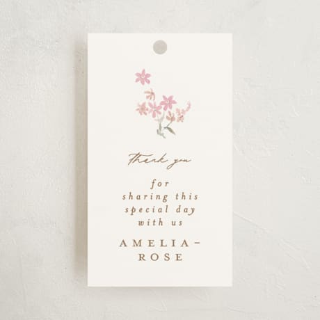Children's Birthday Party Favor Tags